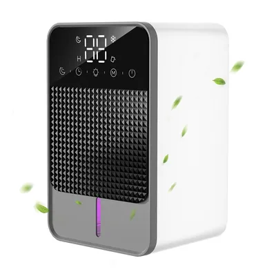 Produktbild von Effizienter Luftentfeuchter mit automatischer Abschaltung, leise und kompakt, ideal für Zuhause, 350 ml/Tag, 1500 ml Tank