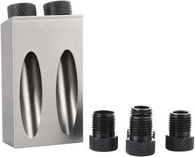 Produktbild von Holzbearbeitungs-Lochpositionierer, Präzise Taschenlochlehre für Professionelle Schreiner, 7 Stück/Set