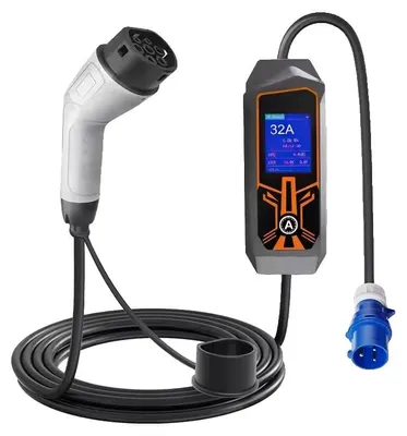 Produktbild von EV-Ladegerät, Schnellladung, Sicherheitschutz, Typ2 7KW 5M Kabel