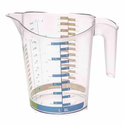 Immagine prodotto di Caraffa dosatrice in plastica ROTHO Domino 2l
