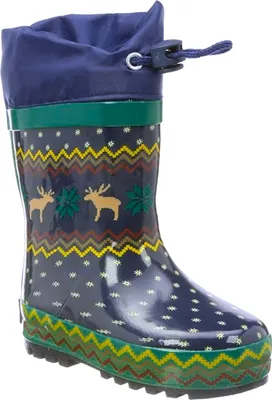 Produktbild von Playshoes Kinder-Gummistiefel mit Rahmen 28
