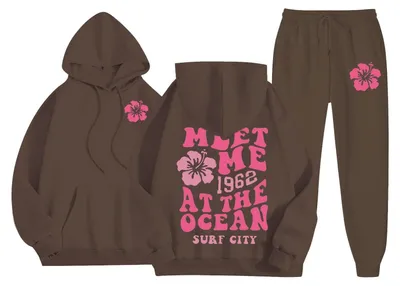 Produktbild von Elzusha – Bequemer Jogging-Set mit Kapuze für Damen