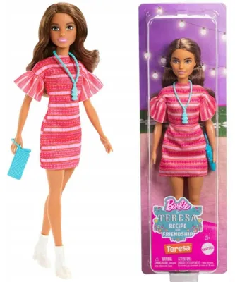 Produktbild von Barbie "Rezept für Freundschaft" Teresa Modepuppe Mädchenspielzeug