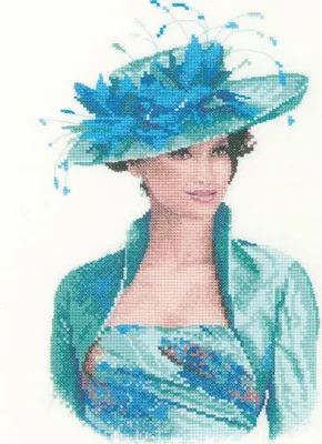 Obrázok produktu pre Sada na krížkovú výšivku „Josephine (L)“, JLJO1158-E, 16 x 27 cm