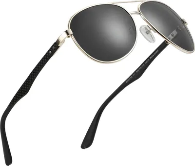 Produktbild von Polarisierte Retro Pilotenbrille UV400 Schutz für Herren Damen