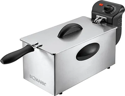 Produktbild von BOMANN Fritéza FR 2264 CB 2000 W nerezová oceľ/čierna