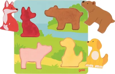 Productafbeelding van Viltpuzzel: Dieren