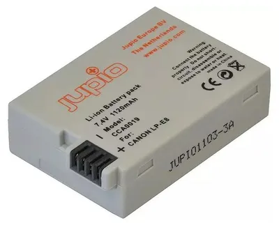 Image de JUPIO Batterie compatible avec CANON LP-E8 / NB-E8