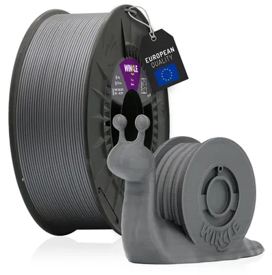 Produktbild von WINKLE PLA HD Filament 2.85mm Silber 1kg, 3D Drucker Filament