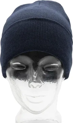 Produktbild von Mütze Beanie Wintermütze Sportmütze Freizeitmütze Damen Herren Uni Warm Blau