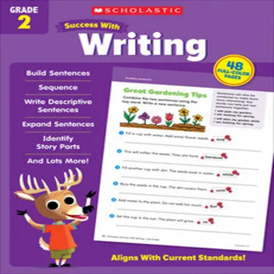 Obrázok produktu pre Scholastic Success with Writing Grade 2 Workbook