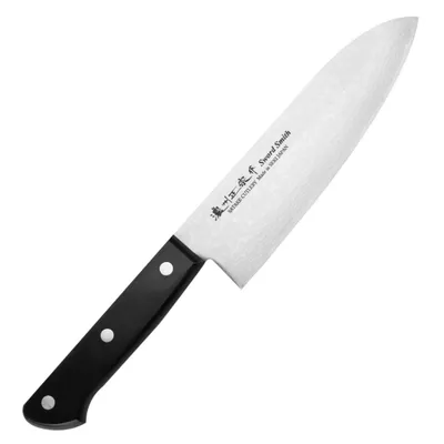 Image de Satake Unique Damascus Couteau Santoku 17cm 806961