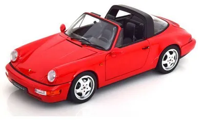 Produktbild von NOREV 1:18 Porsche 911 (964) Carrera 4 Targa 1990 rot