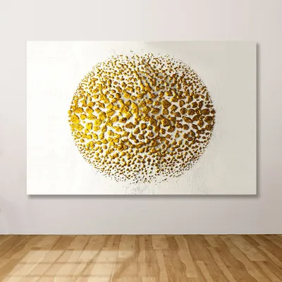 Obrázok produktu pre Wallity, DEV6711, Dekoratívny obraz na plátne, Viacfarebné, 100 % plátno, 100 x 140 x 3 - 4 cm
