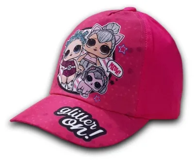 Produktbild von Baseball Cap L.O.L. SURPRISE! LOL Surprise Glitter ON! Kinder Mädchen Basecap - Pink, 52