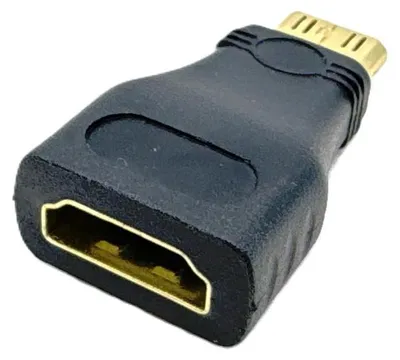 Produktbild von Mini HDMI Adapter HDMI 4K Adapter Stecker HDMI Buchse auf Mini HDMI Stecker