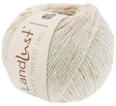 Produktbild von Lana Grossa - Landlust Soft Tweed 180 0101 natur meliert