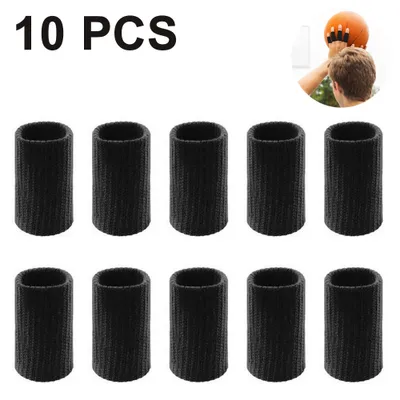 Produktbild von Fingerschutz, Ärmelschutz 10 Stück Fingerhülse elastisch, Bandagen Finger, Fingerhülle Schutz Fingerband zum Schutz Bei Arthritis und Beim Sport