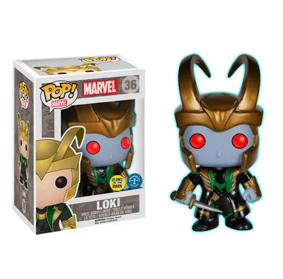 Produktbild von Funko pop! Marvel: Loki Glows in the Dark - Exclusive #36