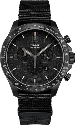 Produktbild von Traser Herrenuhr TS-109465 schwarz