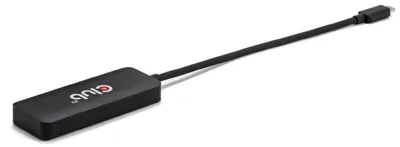 Produktbild von CLUB3D USB-C® to Triple DisplayPort™ MST Hub 4K60Hz, USB Typ-C, Schwarz, 8K Ultra HD, 144 Hz, DisplayPort, USB