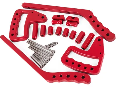 Immagine prodotto di VEVOR Maniglie anteriori posteriori compatibili con Jeep Wrangler JK 2007-2017 Nuovo