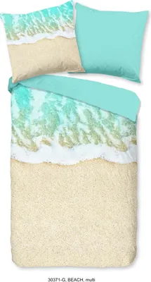 Produktbild von Duvet cover Good Morning 135x200 + 1* 80x80 cm - beach / sea