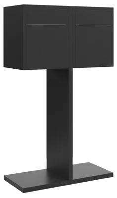 Produktbild von Briefkastenanlage Hermes Double for Two in Schwarz