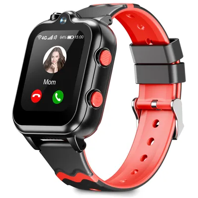 Produktbild von Smartwatch Kinder, mit GPS und Telefonfunktionen 4G WiFi Kinder Smartwatch, 2 Kameras, Abdichtung, SOS-Schulmodell KinderUhr