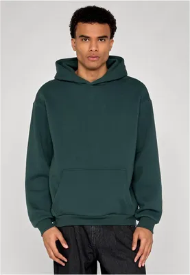 Produktbild von Urban Classics Kapuzenpullover Herren Fluffy Hoody flaschengrün M