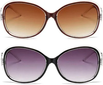 Immagine prodotto di Occhiali da sole da donna con una montatura di grande effetto - Occhiali da sole alla moda con lenti polarizzate - Design in nero intenso - Taglia unica.