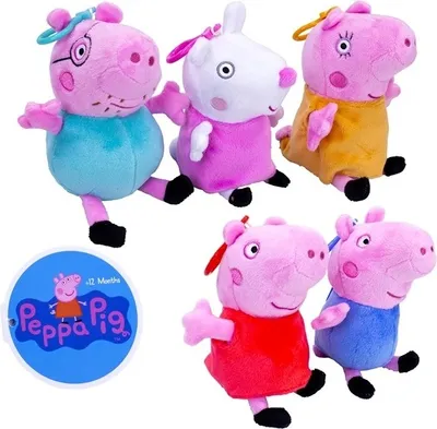 Produktbild von Peppa Pig: Plush Clip-On Coin Purse