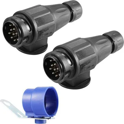 Produktbild von Famanu 13-polige Anhängerstecker 12V - Set von 2