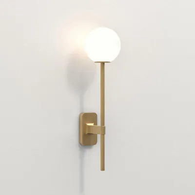 Image de Applique murale ASTRO Tacoma Single Grande 3,5 W G9 sans abat-jour, laiton 1429009