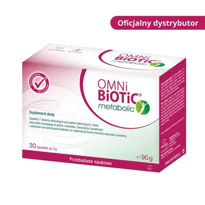 Zdjęcie produktu dla OMNi-BiOTiC® Metabolic - 30sasz.