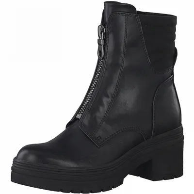 Produktbild von MARCO TOZZI Damen Stiefeletten Stiefel Reißverschluss 2-25456-27, Größe:40 EU, Farbe:Schwarz