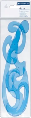Produktbild von Burmester Kurvenlineale 3-tlg. Etui Packung mit 10 Stück