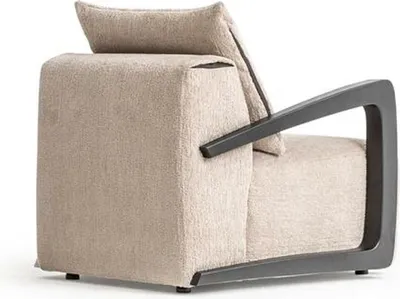 Produktbild von Sessel Polster 1 Sitz Designer Textil Wohnzimmer Stil Modern Neu