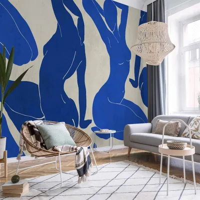 Produktbild von Selbstklebende Folie Fototapete - Cobalt Softness 147x105 cm Menschen a-A-10499-a-a