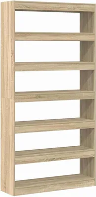 Produktbild von vidaXL Bücherregal Sonoma-Eiche 100 x 30 x 198 cm Holzwerkstoff