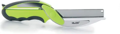 Produktbild von Ibili-Easycook Gemüseschneider, Edelstahl/Kunststoff, 25 cm, grün