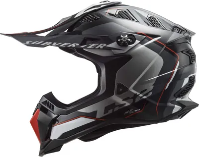 Produktbild von Ls2 Mx700 Subverter Arched Offroad-helm Grau XS Grau XS