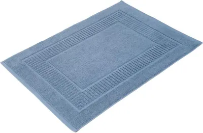 Produktbild von Gözze Badvorleger Frottierserie BIO blau 60 x 100 cm