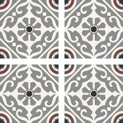 Produktbild von RIONI GREY 16.5 x 16.5 Feinsteinzeug Wand- und Bodenfliese
