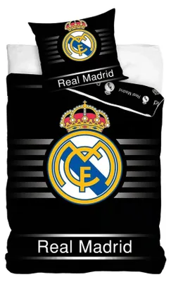 Produktbild von Real Madrid Bettdecke - Einzelbett - 140 x 200 cm - Kissenbezug 63 x 63 cm