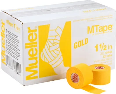 Produktbild von Mueller M-Tape - Vorteilskarton : gelb Farbe: gelb