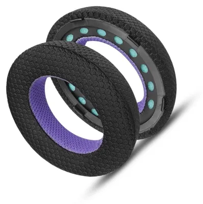 Produktbild von INF Schutzhörbezüge für Bose 700 Kopfhörer (Schwarz/Lila, 2er-Pack)