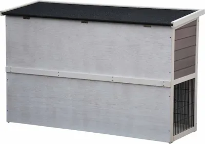 Obrázek produktu pro @Pet králíkárna Bigfoot dřevo 137×50×85 cm Bílá 26024