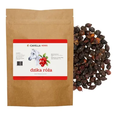Produktbild von Cavella Hagebuttenfrüchte für Pferde Ergänzungsfutter Pferd zur Unterstützung von Immunsystem Pferd, Regeneration Pferd und Verdauung Pferd, 2 kg