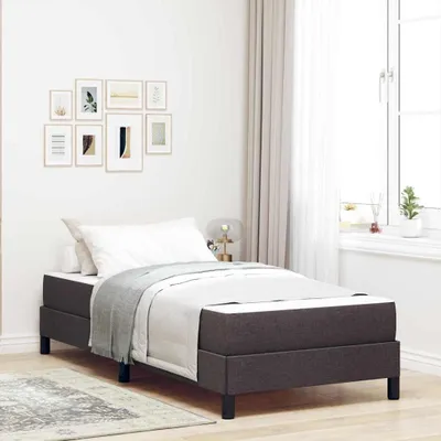 Obrázok produktu pre Maison Exclusive – Boxspringová posteľ tmavohnedá 80 x 200 cm, látka